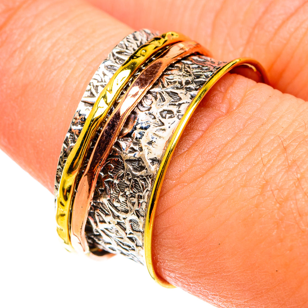 Meditation Spinner Rings handcrafted by Ana Silver Co - RING76151