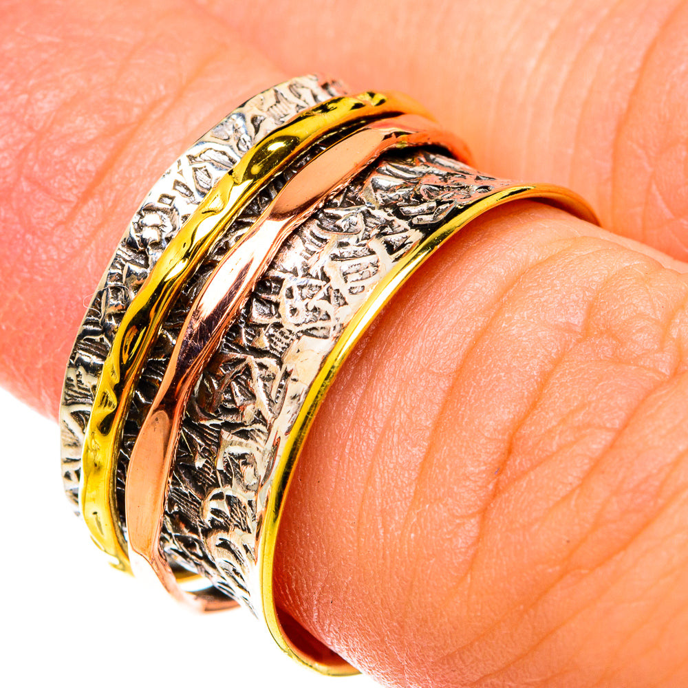 Meditation Spinner Rings handcrafted by Ana Silver Co - RING76153