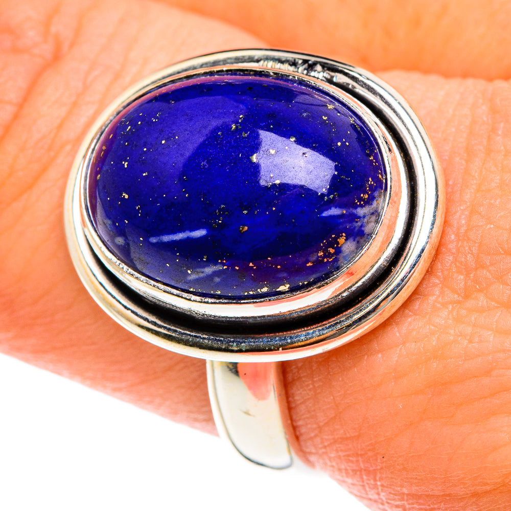 Lapis Lazuli Rings handcrafted by Ana Silver Co - RING76163
