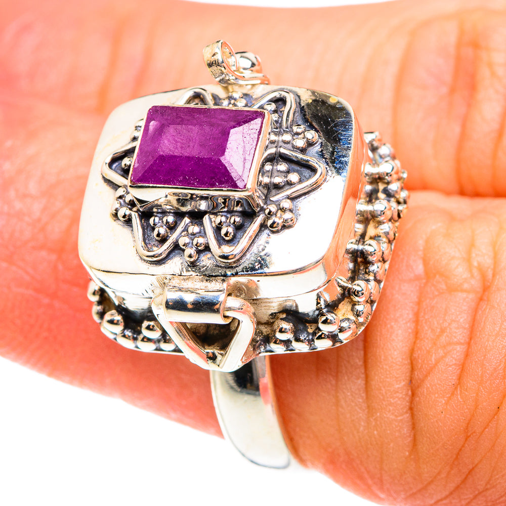 Ruby Rings handcrafted by Ana Silver Co - RING76179