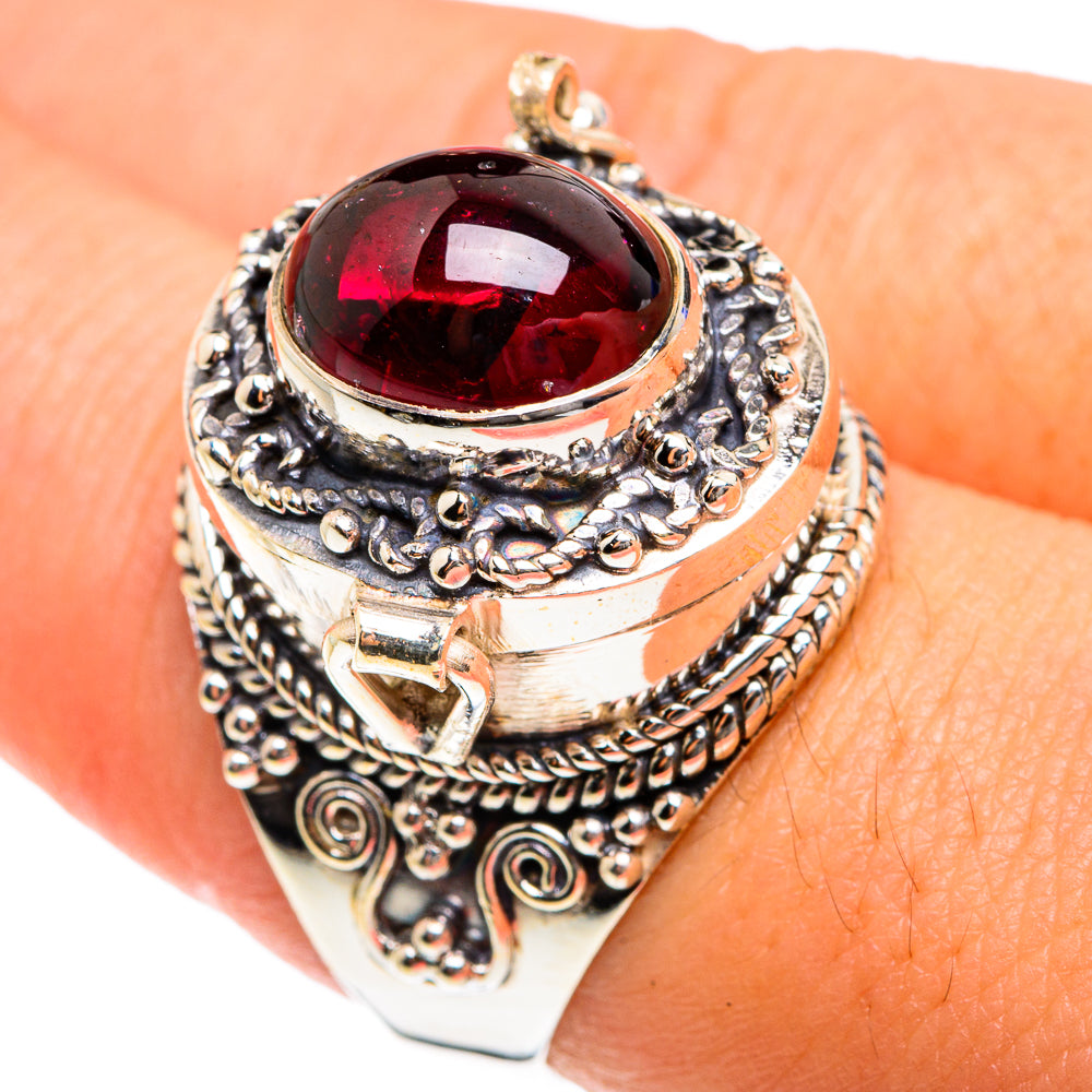 Garnet Rings handcrafted by Ana Silver Co - RING76181