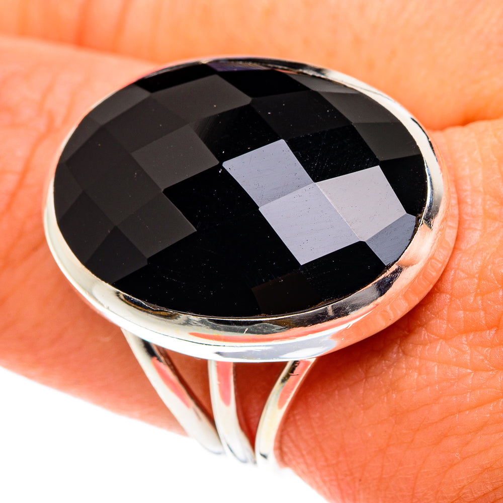 Black Onyx Rings handcrafted by Ana Silver Co - RING76185