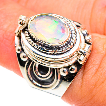 Ethiopian Opal Rings handcrafted by Ana Silver Co - RING76189