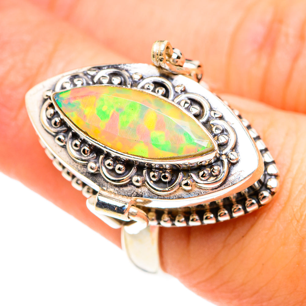 Ethiopian Opal Rings handcrafted by Ana Silver Co - RING76190