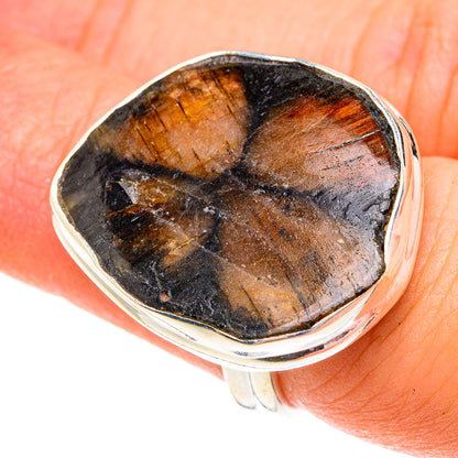 Chiastolite Rings handcrafted by Ana Silver Co - RING76206