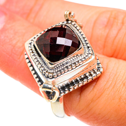 Garnet Rings handcrafted by Ana Silver Co - RING76213