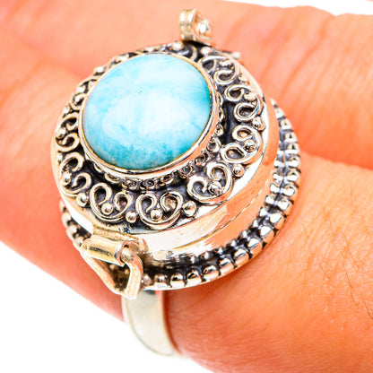 Larimar Rings handcrafted by Ana Silver Co - RING76225