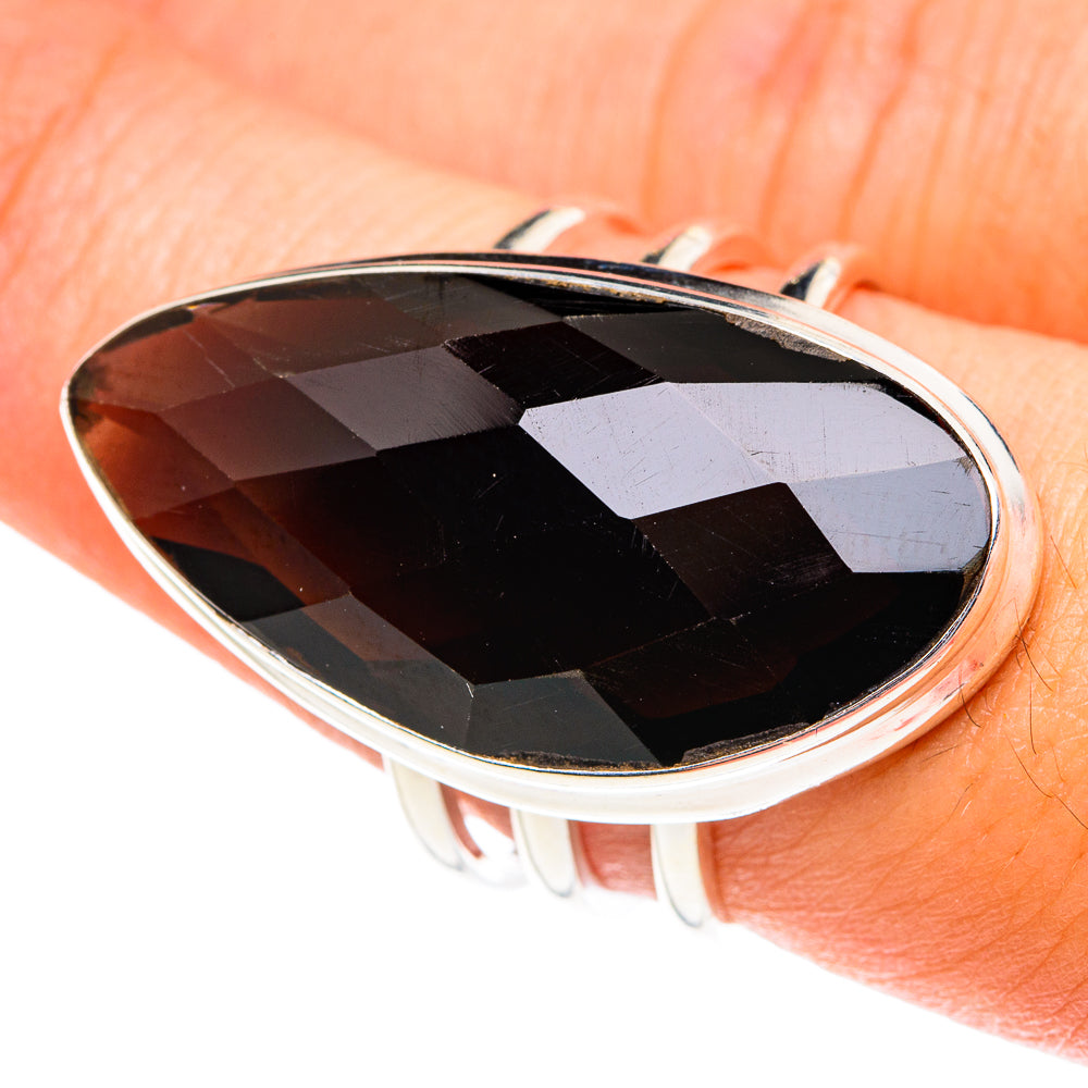 Smoky Quartz Rings handcrafted by Ana Silver Co - RING76231