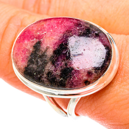 Rhodonite Rings handcrafted by Ana Silver Co - RING76234