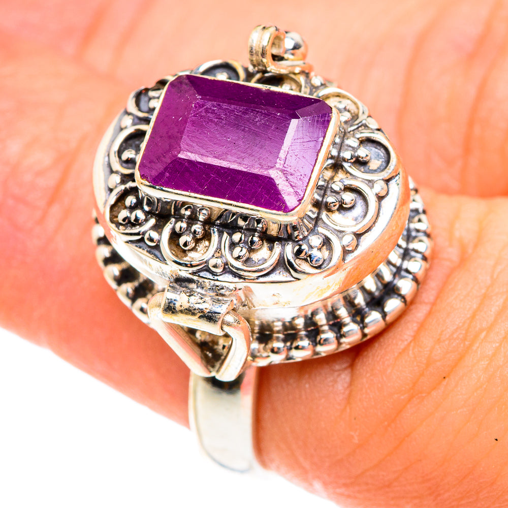Ruby Rings handcrafted by Ana Silver Co - RING76251