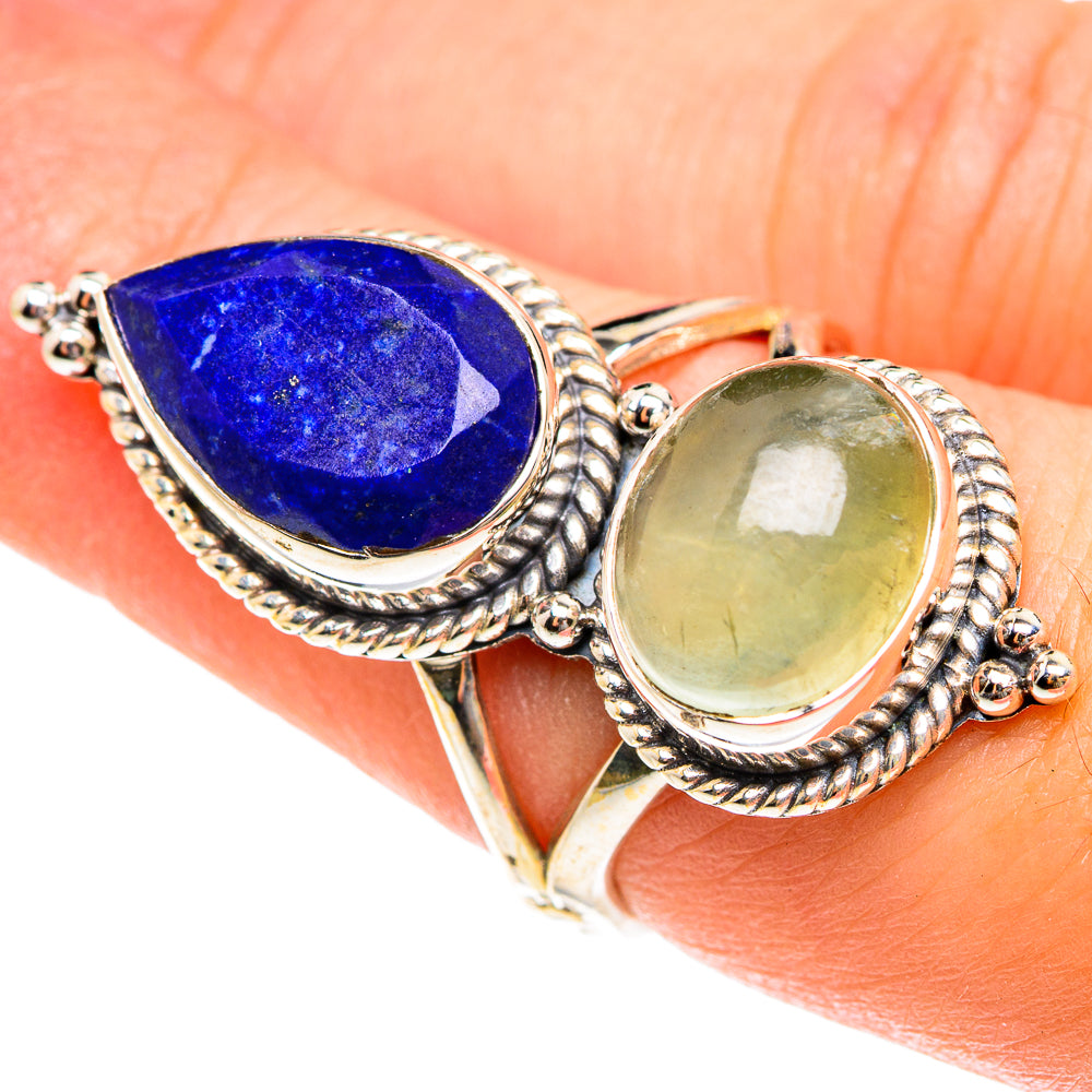 Lapis Lazuli Rings handcrafted by Ana Silver Co - RING76258