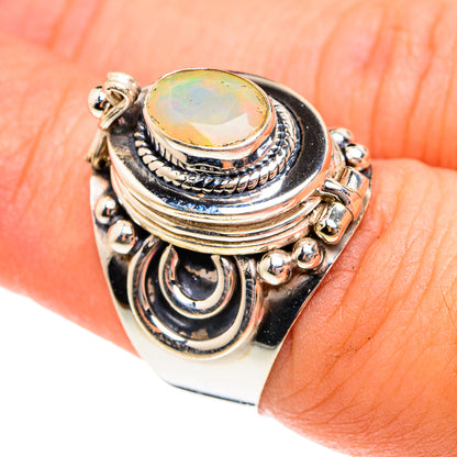 Ethiopian Opal Rings handcrafted by Ana Silver Co - RING76262