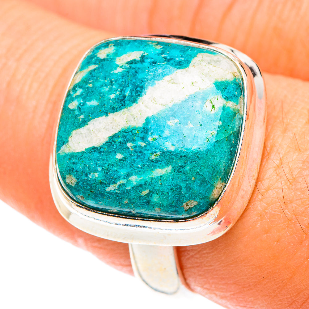 Amazonite Rings handcrafted by Ana Silver Co - RING76273