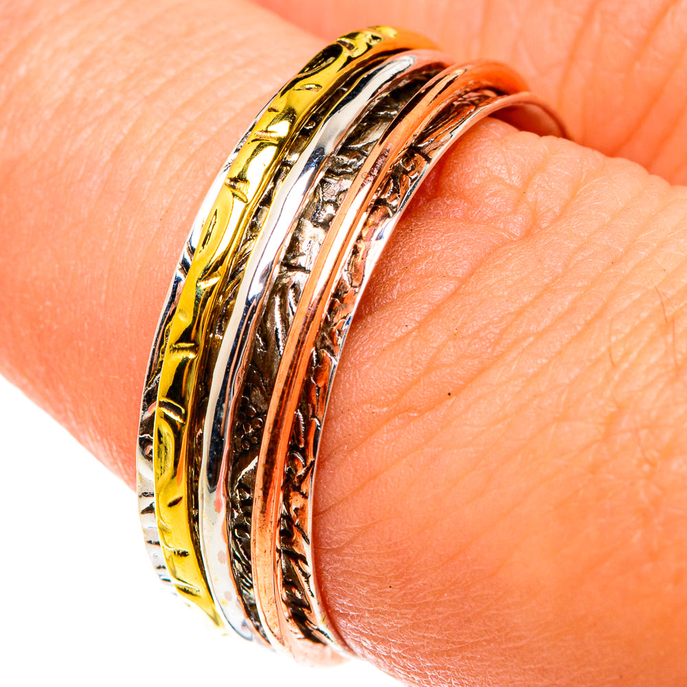 Meditation Spinner Rings handcrafted by Ana Silver Co - RING76287