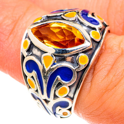 Citrine Rings handcrafted by Ana Silver Co - RING76293