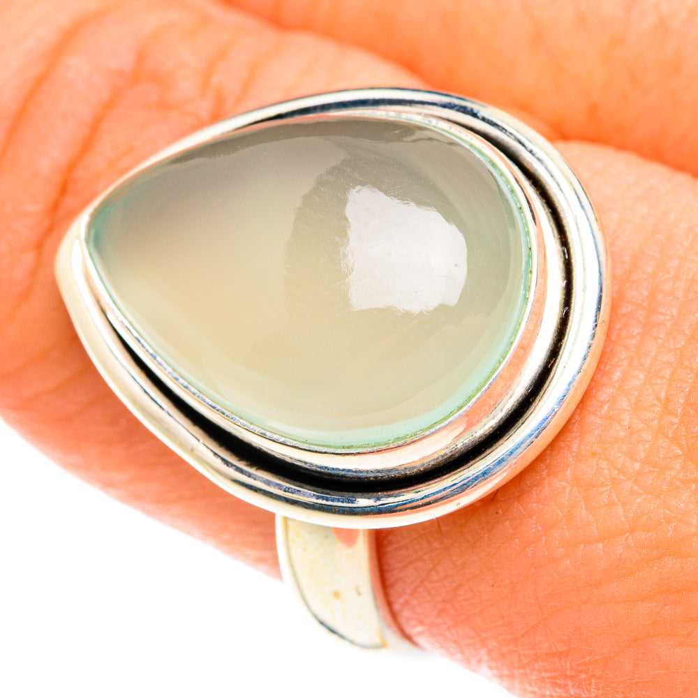 Prehnite Rings handcrafted by Ana Silver Co - RING76301