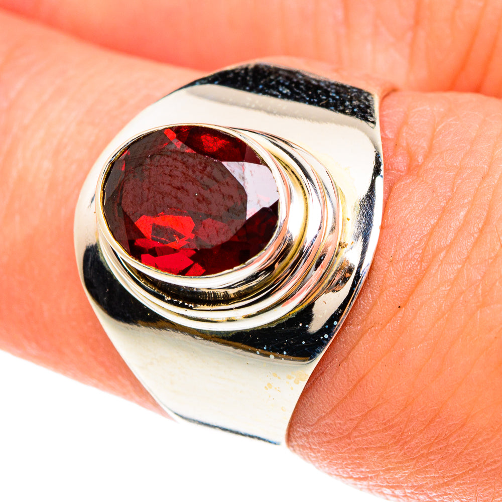 Garnet Rings handcrafted by Ana Silver Co - RING76310