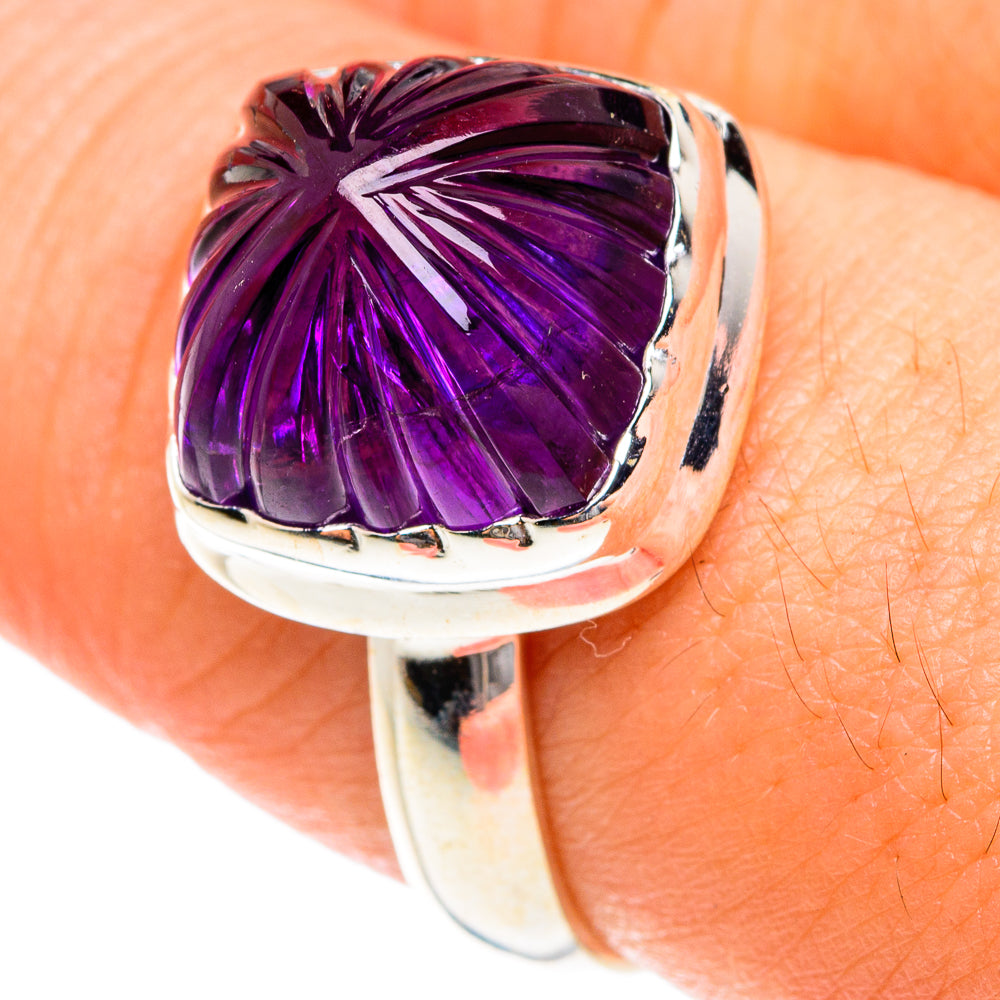 Amethyst Rings handcrafted by Ana Silver Co - RING76313