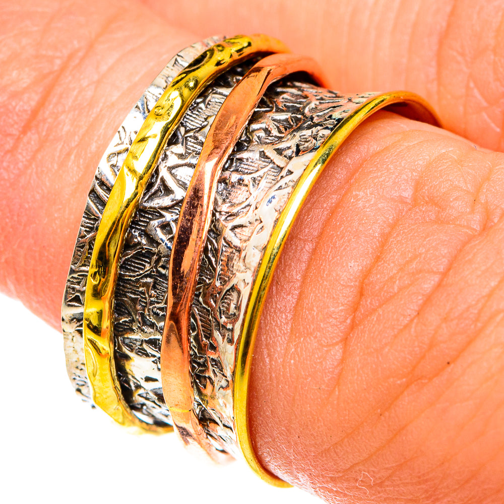 Meditation Spinner Rings handcrafted by Ana Silver Co - RING76314