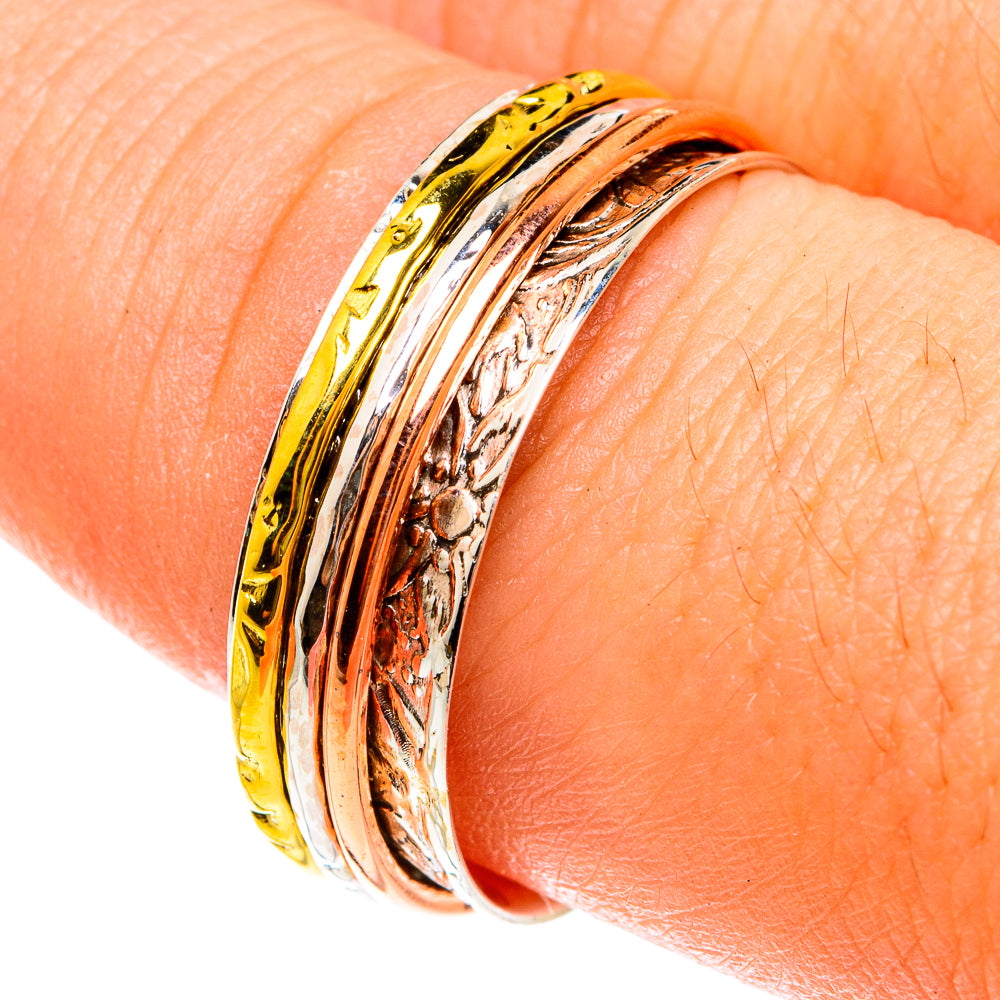 Meditation Spinner Rings handcrafted by Ana Silver Co - RING76315