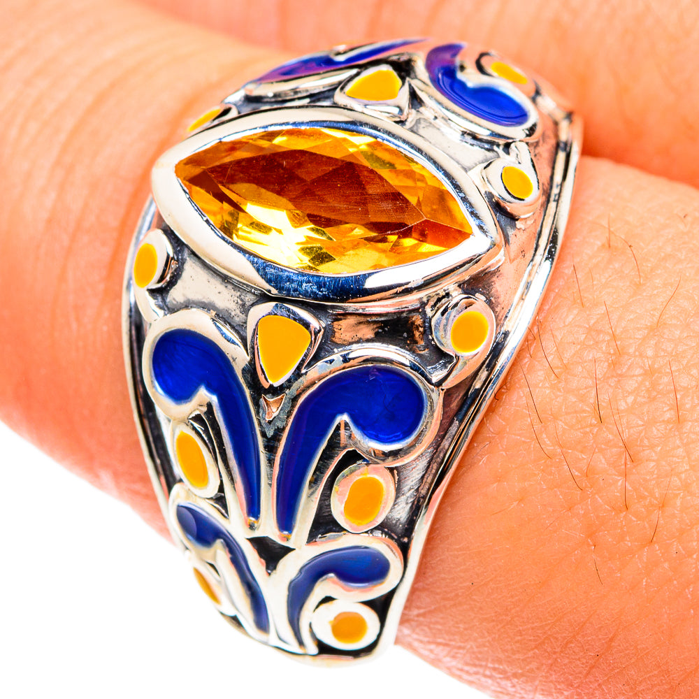 Citrine Rings handcrafted by Ana Silver Co - RING76319