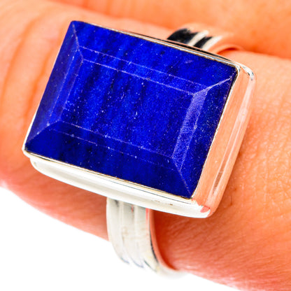 Lapis Lazuli Rings handcrafted by Ana Silver Co - RING76325