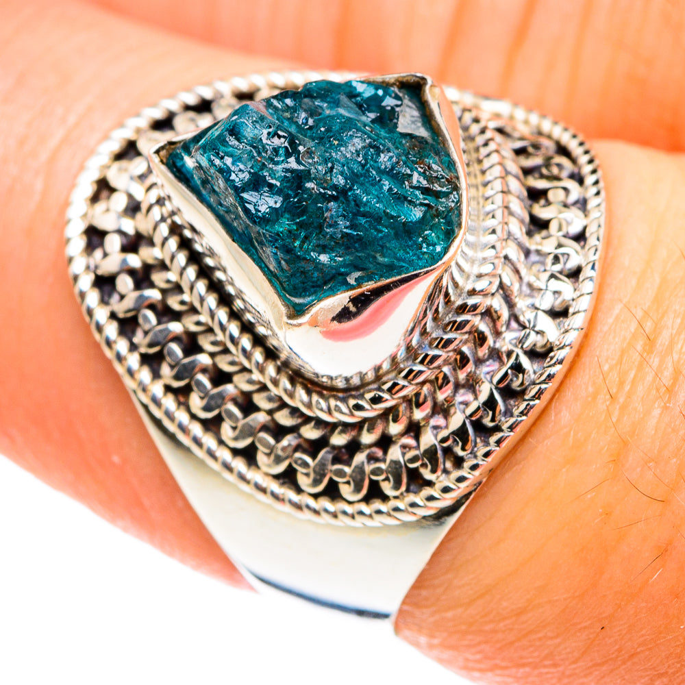 Apatite Rings handcrafted by Ana Silver Co - RING76331