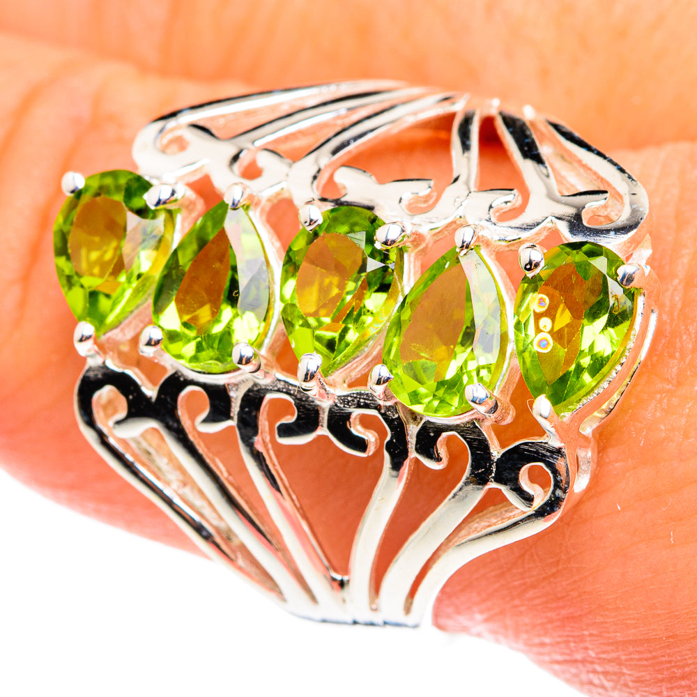 Peridot Rings handcrafted by Ana Silver Co - RING76333