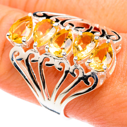 Citrine Rings handcrafted by Ana Silver Co - RING76337