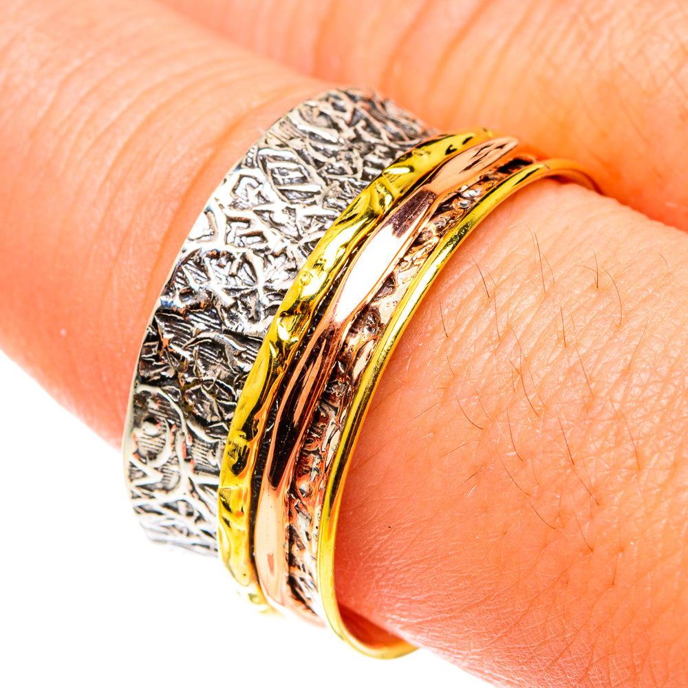 Meditation Spinner Rings handcrafted by Ana Silver Co - RING76346