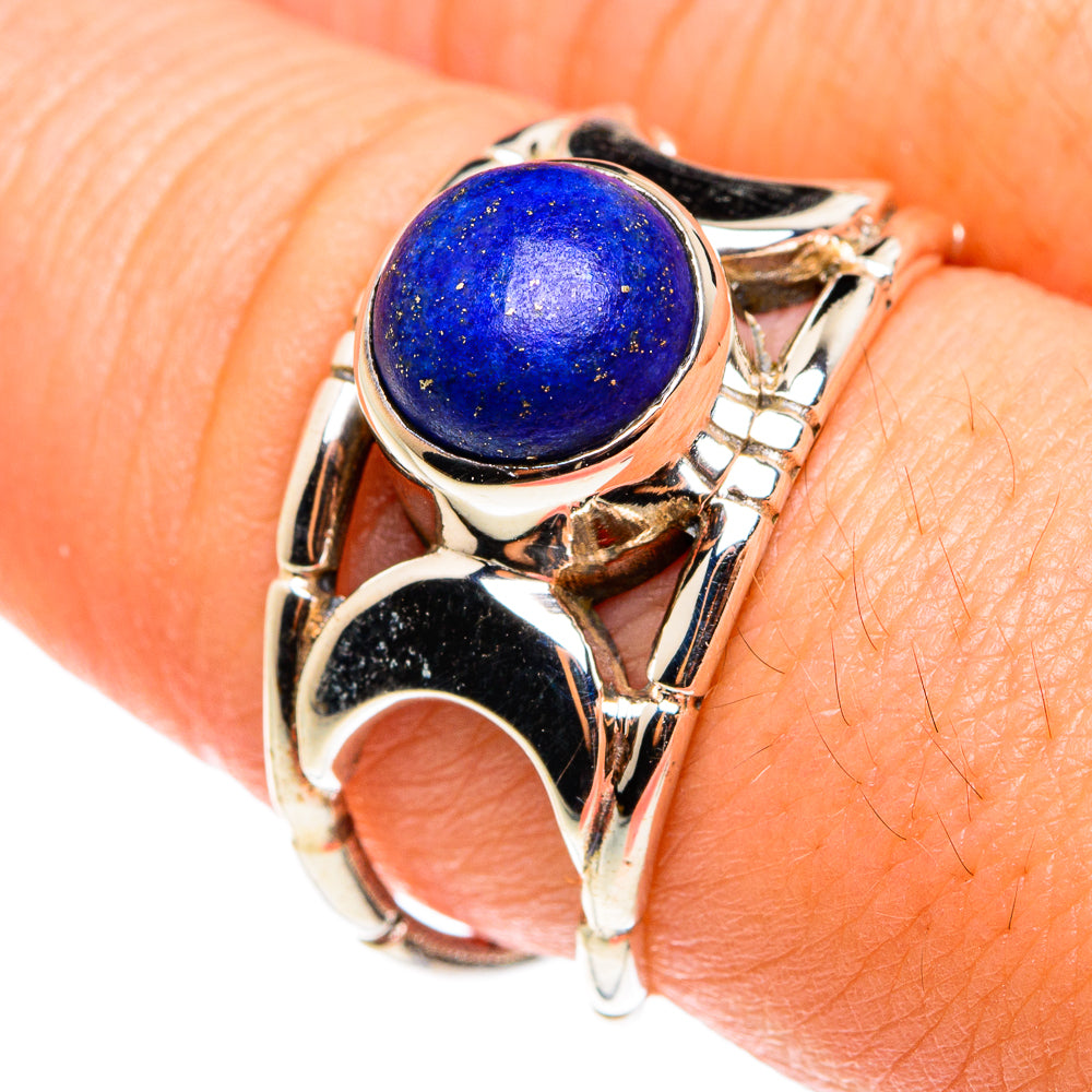 Lapis Lazuli Rings handcrafted by Ana Silver Co - RING76357