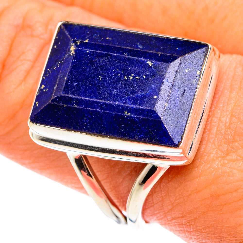 Lapis Lazuli Rings handcrafted by Ana Silver Co - RING76359