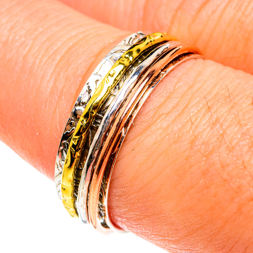 Meditation Spinner Rings handcrafted by Ana Silver Co - RING76382