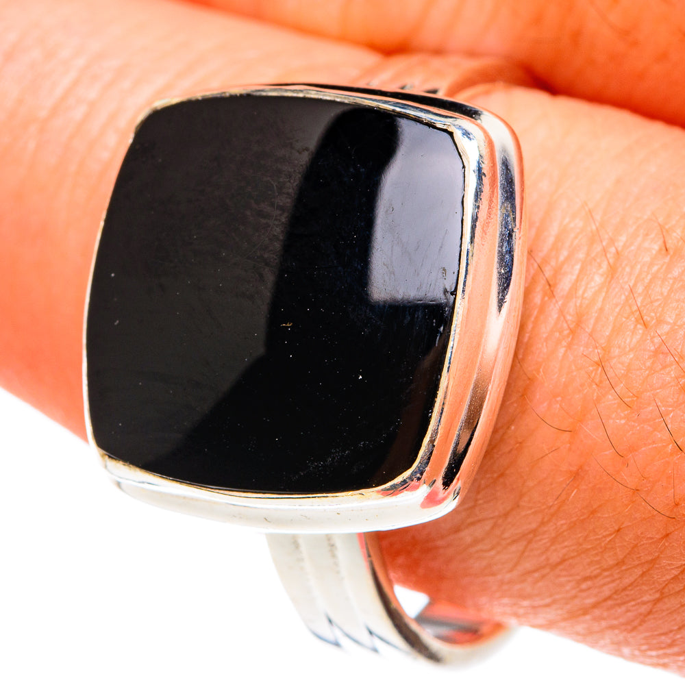Black Onyx Rings handcrafted by Ana Silver Co - RING76383