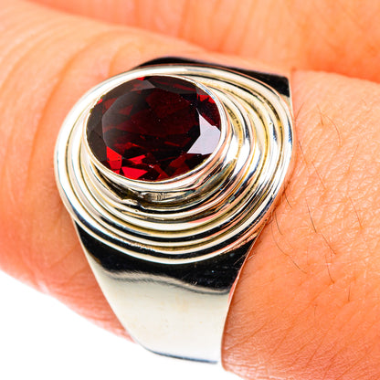 Garnet Rings handcrafted by Ana Silver Co - RING76408