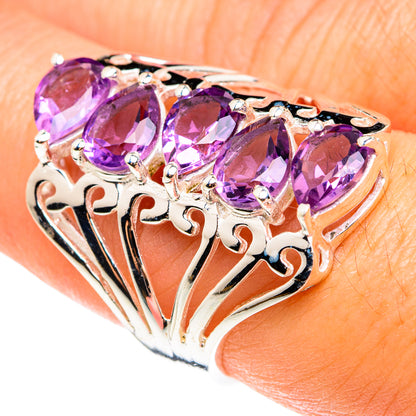 Amethyst Rings handcrafted by Ana Silver Co - RING76410