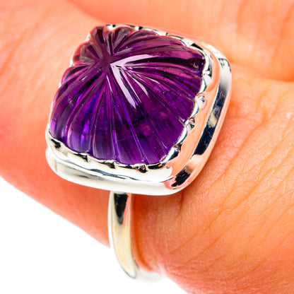 Amethyst Rings handcrafted by Ana Silver Co - RING76411