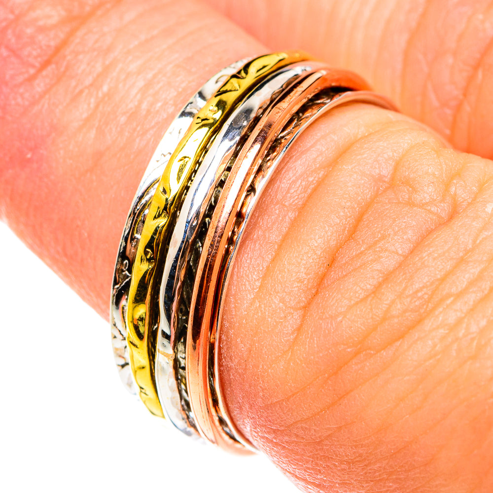 Meditation Spinner Rings handcrafted by Ana Silver Co - RING76414