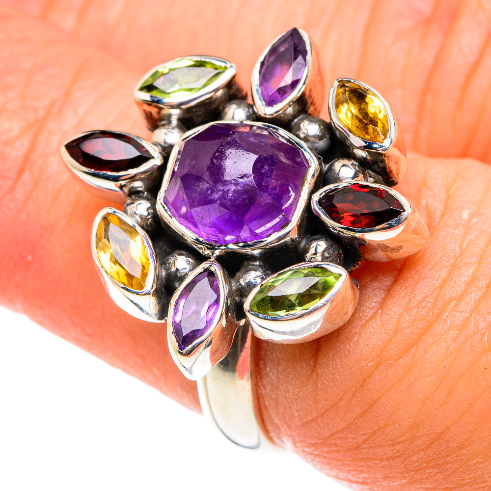 Amethyst Rings handcrafted by Ana Silver Co - RING76417
