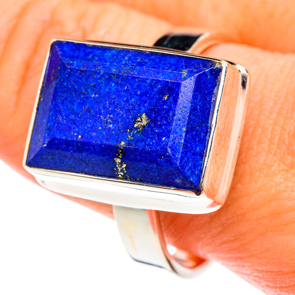 Lapis Lazuli Rings handcrafted by Ana Silver Co - RING76421