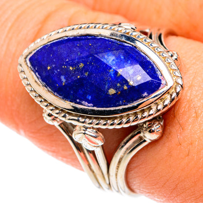 Lapis Lazuli Rings handcrafted by Ana Silver Co - RING76426