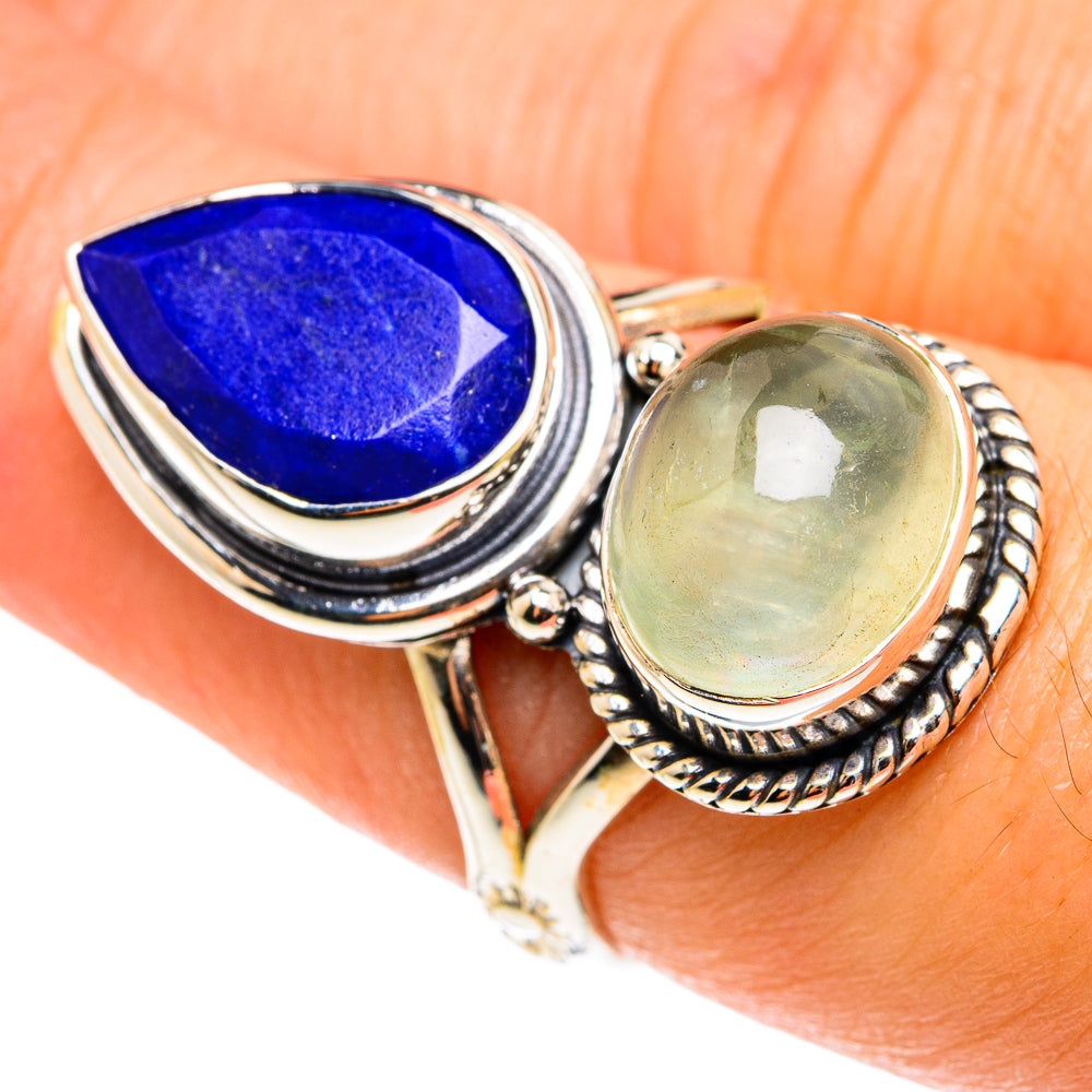 Lapis Lazuli Rings handcrafted by Ana Silver Co - RING76446