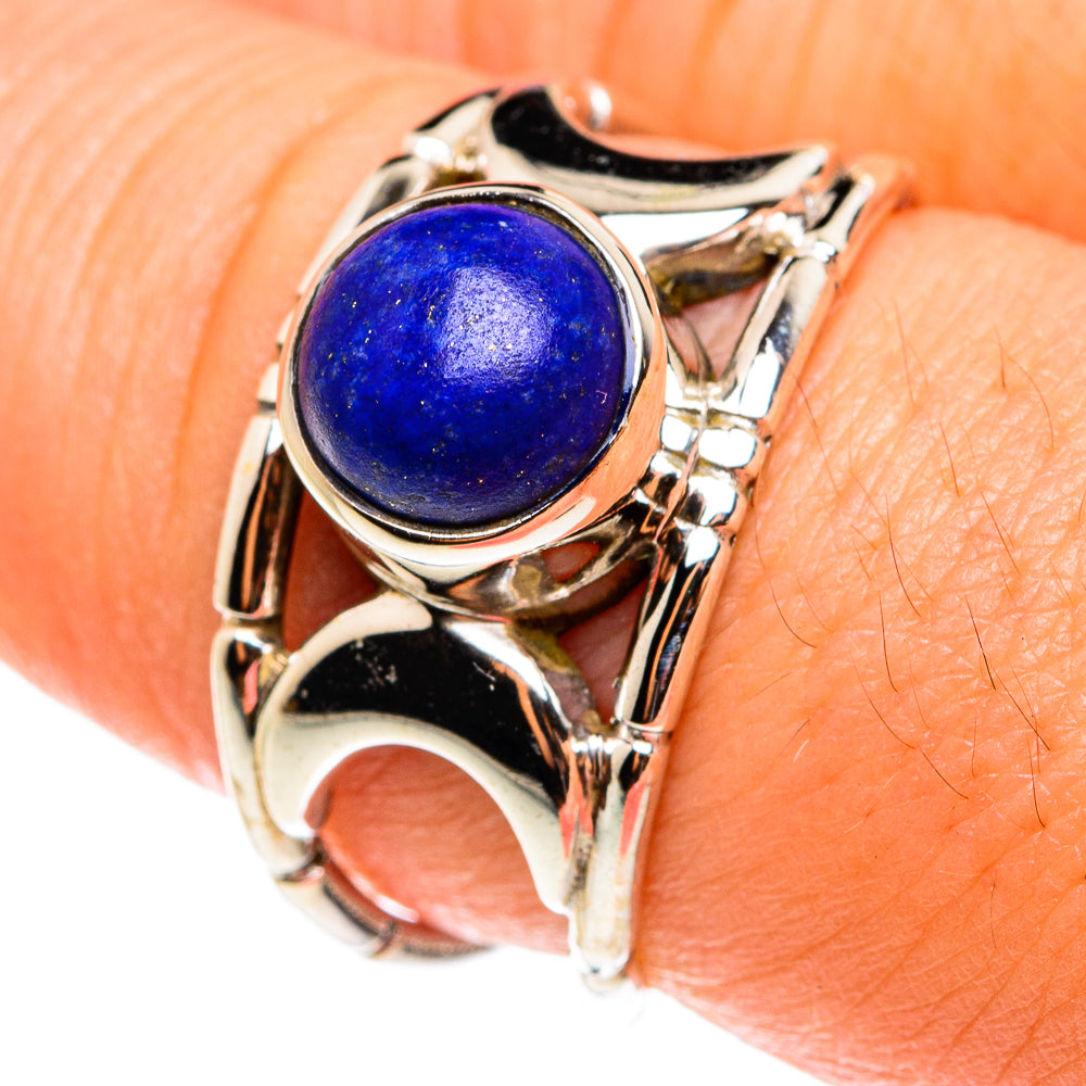 Lapis Lazuli Rings handcrafted by Ana Silver Co - RING76450