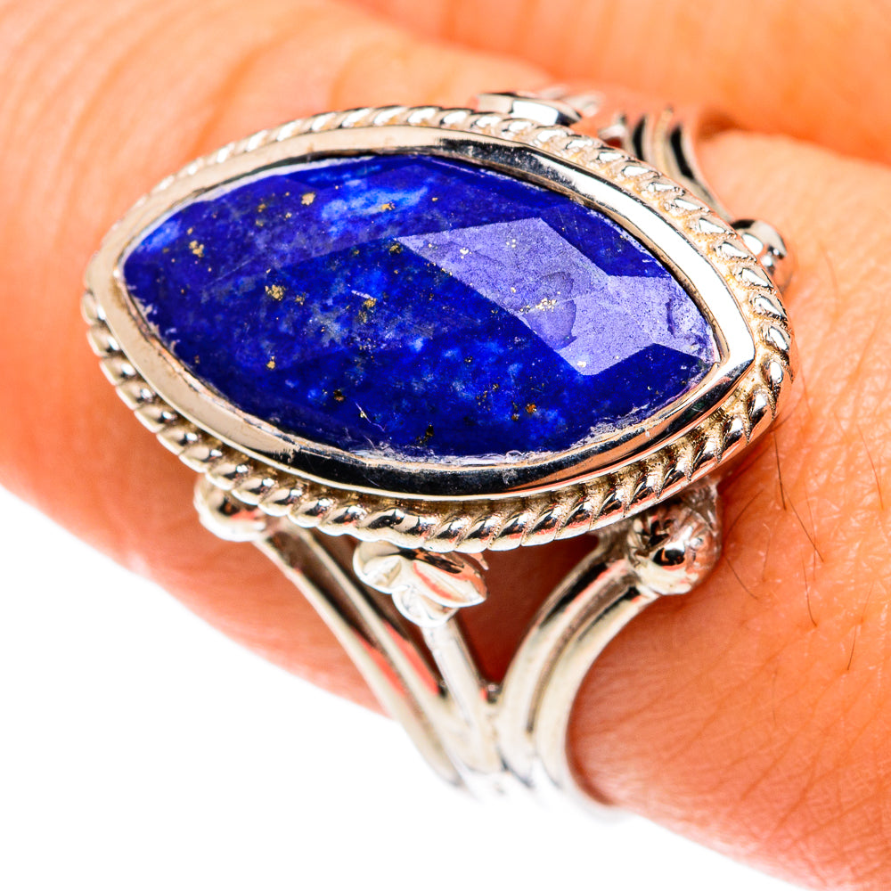 Lapis Lazuli Rings handcrafted by Ana Silver Co - RING76452