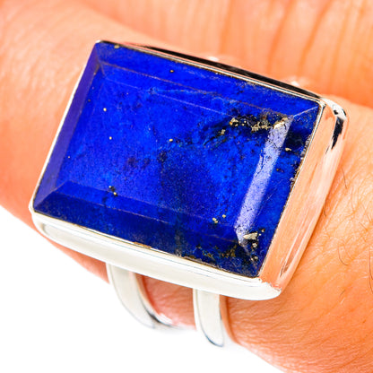 Lapis Lazuli Rings handcrafted by Ana Silver Co - RING76454