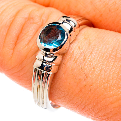 Blue Topaz Rings handcrafted by Ana Silver Co - RING76455