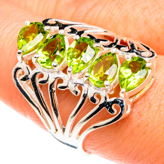 Peridot Rings handcrafted by Ana Silver Co - RING76461