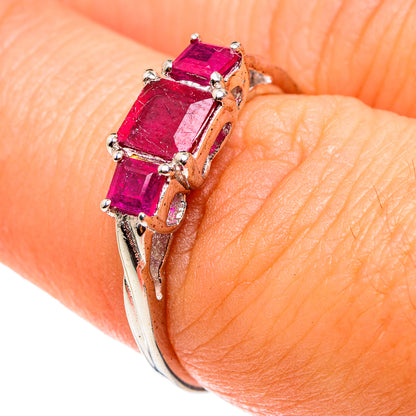 Ruby Rings handcrafted by Ana Silver Co - RING76466