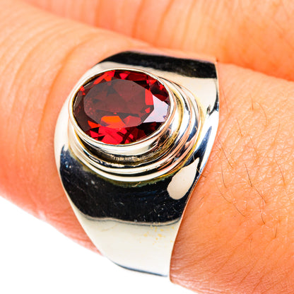 Garnet Rings handcrafted by Ana Silver Co - RING76468