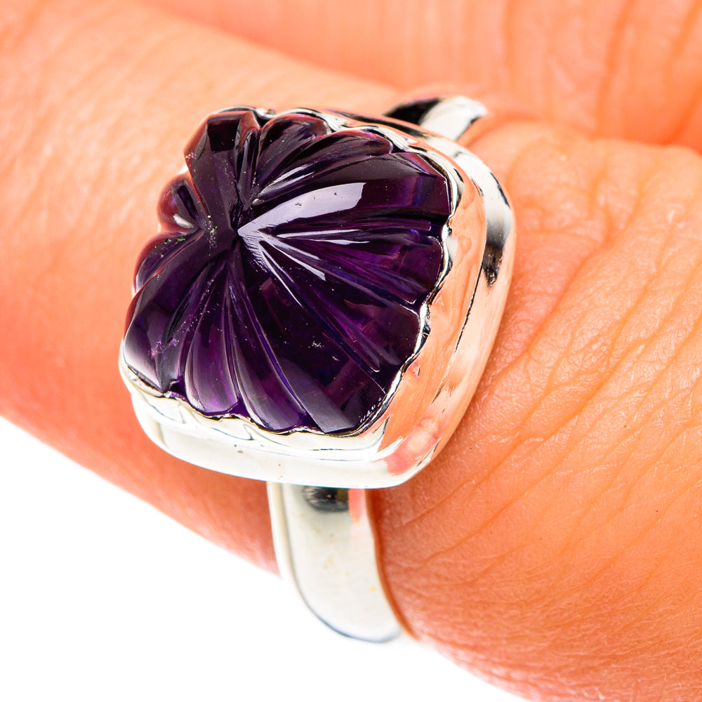 Amethyst Rings handcrafted by Ana Silver Co - RING76472
